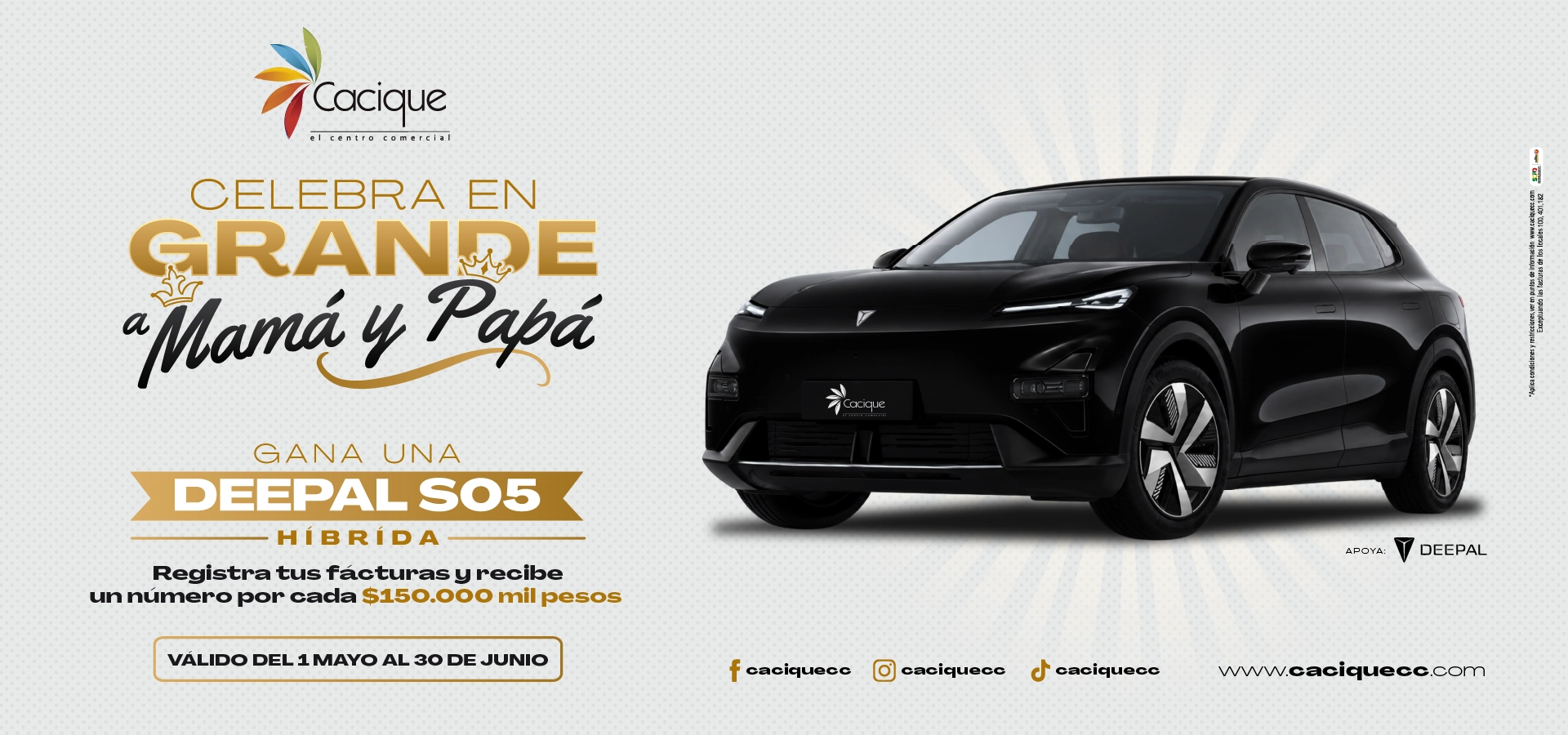 ¡CELEBRA EN GRANDE MAMÁ Y PAPÁ!